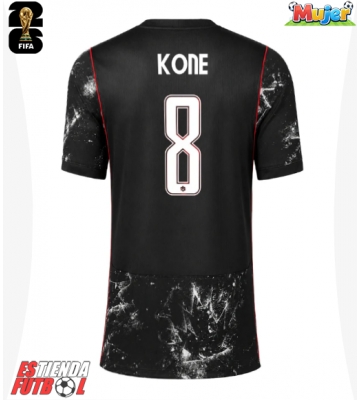 Canadá Ismael Kone #8 Segunda Equipación Mujer Mundial 2026 Manga Corta